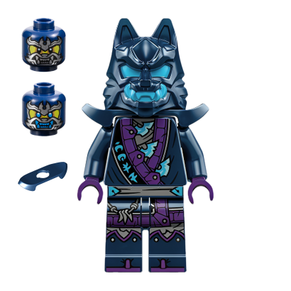 Фігурка Lego Wolf Clan Mask Warrior Claw Shoulder Armor Ninjago njo851 71805 Б/У - Retromagaz