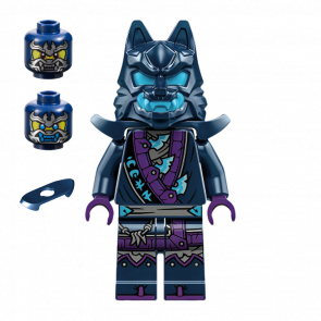 Фігурка Lego Wolf Clan Mask Warrior Claw Shoulder Armor Ninjago njo851 71805 Б/У