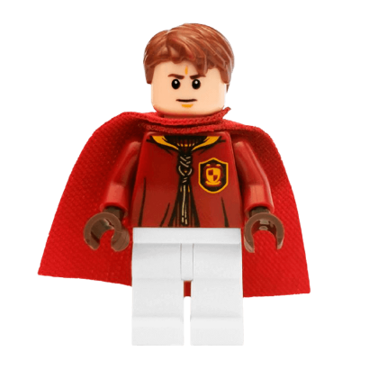 Фигурка Lego Harry Potter Oliver Wood Quidditch Uniform Films hp137 Б/У - Retromagaz