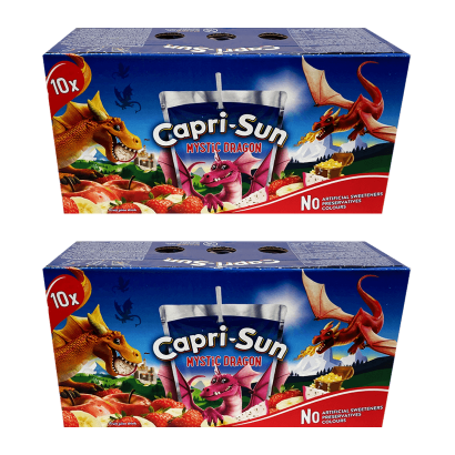 Набор Напиток Соковый Capri-Sun 20шт Mystic Dragon 200ml - Retromagaz