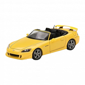 Машинка Premium MINI GT Honda S2000 Type S 1:64 Yellow - Retromagaz