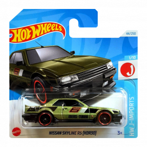 Машинка Базовая Hot Wheels Nissan Skyline RS (KDR30) J-Imports 1:64 HTD06 Green