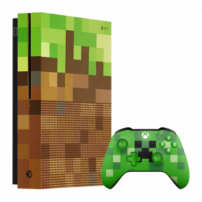 Консоль Microsoft Xbox One S Minecraft Limited Edition 500GB Green Б/У