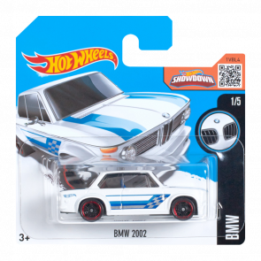 Машинка Базова Hot Wheels BMW 2002 BMW 1:64 DHX60 White - Retromagaz