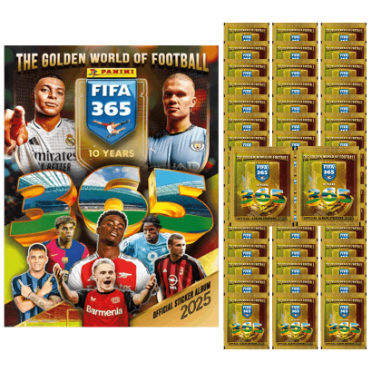 Набір Альбом + Наліпки 50шт FIFA 365 2025 PANINI - Retromagaz