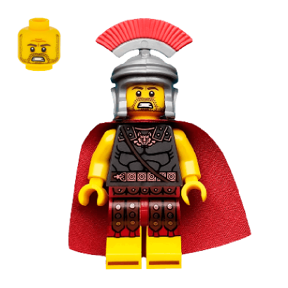 Фигурка Lego Series 10 Roman Commander Collectible Minifigures col147 Б/У - Retromagaz