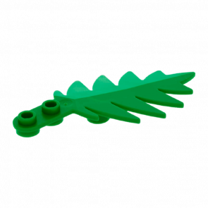 Растение Lego Листья 4шт Tree Palm Leaf Small 8 x 3 6148 4160980 4258459 6269040 Green Б/У - Retromagaz