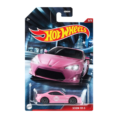 Тематическая Машинка Hot Wheels Scion FR-S Cult Racers 1:64 GRP22 Pink - Retromagaz