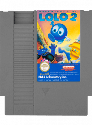 Игра Nintendo NES Adventures of Lolo 2 Europe Английская Версия Только Картридж Б/У - Retromagaz