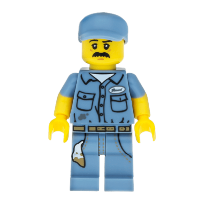 Фигурка Lego Series 15 Janitor Collectible Minifigures col236 Б/У - Retromagaz