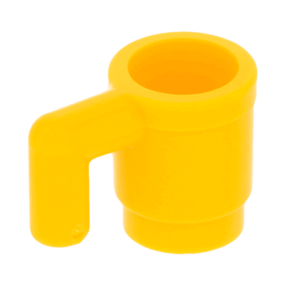 Посуда Lego 4шт Cup 3899 6264 28655 389924 Yellow Б/У - Retromagaz