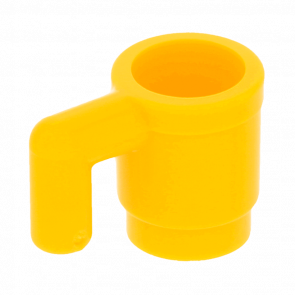 Посуда Lego 4шт Cup 3899 6264 28655 389924 Yellow Б/У - Retromagaz