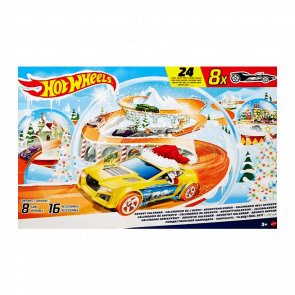 Набор Hot Wheels Адвент-Календарь 2024 1:64 HTG00 White - Retromagaz