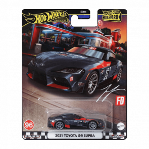 Машинка Premium Hot Wheels 2021 Toyota GR Supra Boulevard 1:64 HRT56 Grey