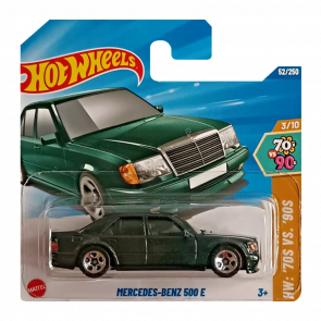 Машинка Базова Hot Wheels Mercedes-Benz 500 E '70s vs. '90s 1:64 HYX02 Green