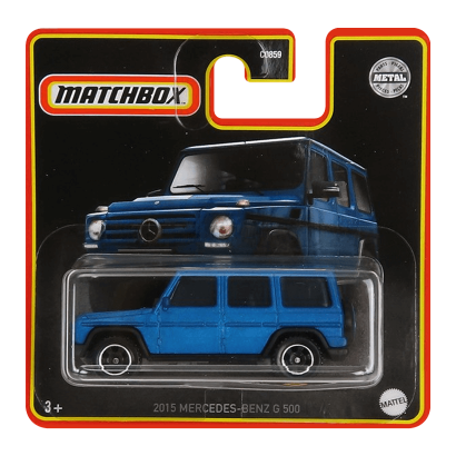 Машинка Велике Місто Matchbox '15 Mercedes-Benz G-Class Special Edition 1:64 HJF43 Blue - Retromagaz