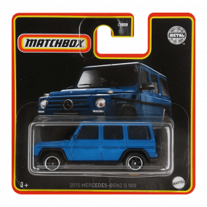 Машинка Велике Місто Matchbox '15 Mercedes-Benz G-Class Special Edition 1:64 HJF43 Blue