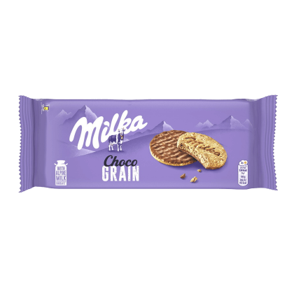 Печенье Milka Choco Grain с Овсяными Хлопьями 126g - Retromagaz