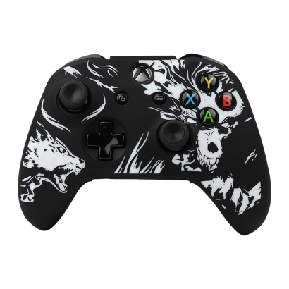 Чехол Силиконовый RMC Xbox Series Wolf Black White Новый - Retromagaz