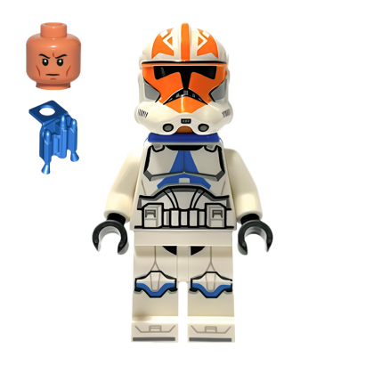 Фигурка Lego Республика Clone Trooper 501st Legion 332nd Phase 2 Jet Pack Star Wars sw1276 75359 Новый - Retromagaz