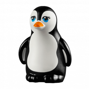 Фигурка Lego Земля Penguin Friends with Dark Azure Eyes Orange Beak and White Face and Stomach Animals 14733pb01 1 6052295 Black Б/У