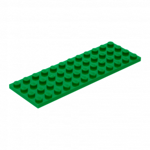 Пластина Lego Звичайна 4шт 4 x 12 3029 4279059 Green Б/У