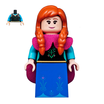 Фигурка Lego Disney Anna Cartoons dis033 1 Б/У - Retromagaz