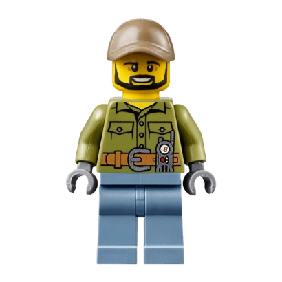 Фигурка Lego Volcano Explorers 973pb2454 Male Shirt with Belt and Radio City cty0695 Б/У - Retromagaz