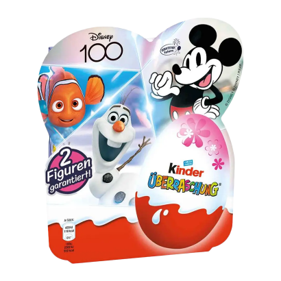 Шоколадне Яйце Kinder 4шт Surprise Disney 100 Years of Wonder - Retromagaz