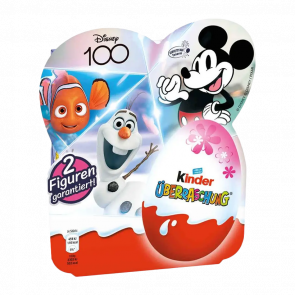 Шоколадне Яйце Kinder 4шт Surprise Disney 100 Years of Wonder - Retromagaz