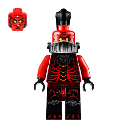 Фигурка Lego Lava Monster Army Ultimate General Magmar Nexo Knights nex056 2 Б/У - Retromagaz