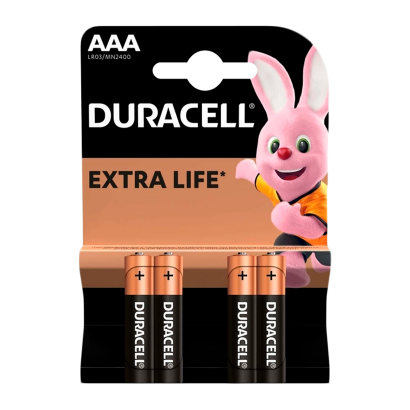 Батарейка Duracell AAA 4шт LR03 MN2400 - Retromagaz