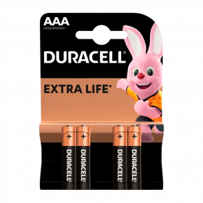 Батарейка Duracell AAA 4шт LR03 MN2400 - Retromagaz