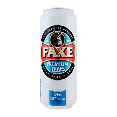 Пиво Безалкогольное Faxe Free Светлое 0% 500ml - Retromagaz