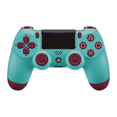 Геймпад Беспроводной Sony PlayStation 4 DualShock 4 Version 2 Berry Blue Б/У - Retromagaz