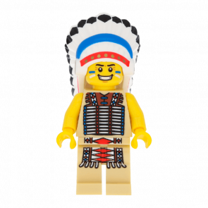 Фігурка Lego Series 3 Tribal Chief Collectible Minifigures col034 Б/У