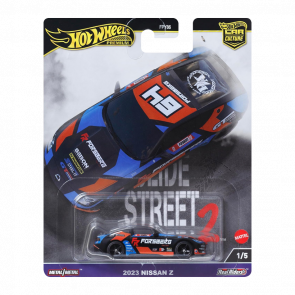 Машинка Premium Hot Wheels 2023 Nissan Z Slide Street 1:64 HKC86 Black - Retromagaz