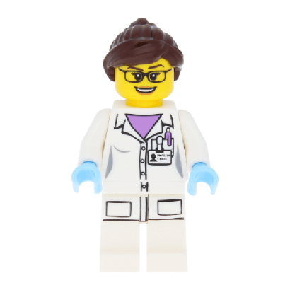 Фигурка Lego Series 11 Scientist Collectible Minifigures col173 Б/У - Retromagaz