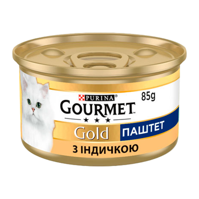 Влажный Корм для Кошек Gourmet Gold Индейка 85g - Retromagaz