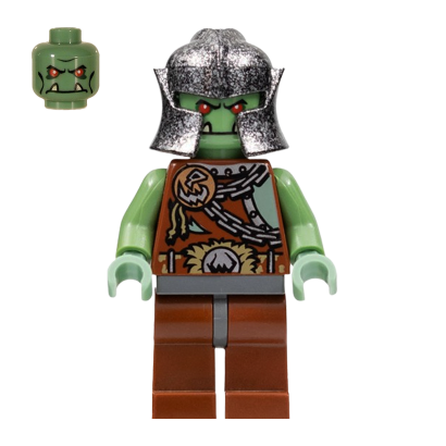 Фигурка Lego Fantasy Era Troll Warrior 1 Castle cas359 Б/У - Retromagaz