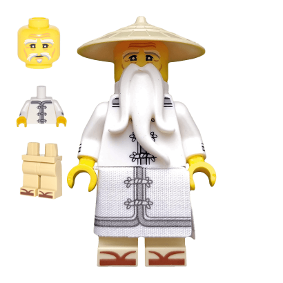 Фігурка Lego Інше Master Sensei Wu Movie Ninjago coltlnm04 Б/У - Retromagaz