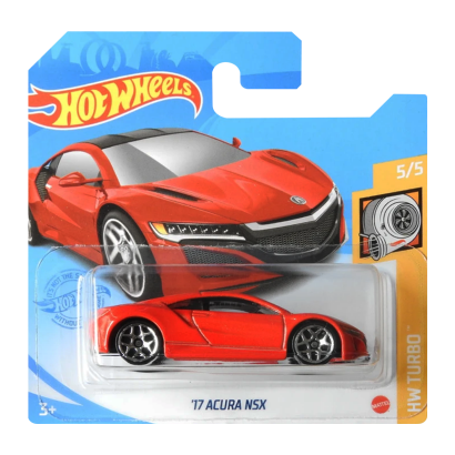 Машинка Базова Hot Wheels '17 Acura NSX Turbo 1:64 GRY59 Red - Retromagaz