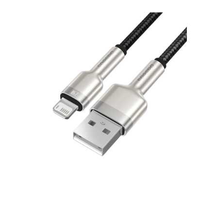 Кабель Baseus Cafule Series Metal 2.4A USB Type-C - Lightning 2m - Retromagaz