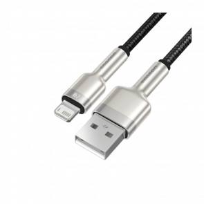 Кабель Baseus Cafule Series Metal 2.4A USB Type-C - Lightning 2m - Retromagaz