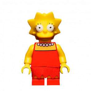 Фигурка Lego The Simpsons Lisa Simpson with Wide Open Eyes Cartoons sim010 Б/У