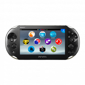 Консоль Sony PlayStation Vita Slim Модифікована 64GB Black + 5 Вбудованих Ігор Б/У - Retromagaz