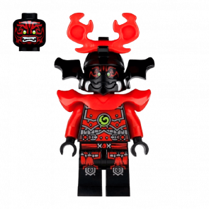 Фігурка Lego Stone Army Warrior Red Face Ninjago njo075 Б/У - Retromagaz