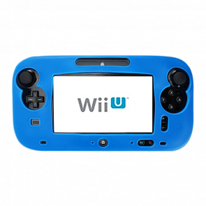 Чехол Силиконовый RMC Wii U Blue Новый - Retromagaz