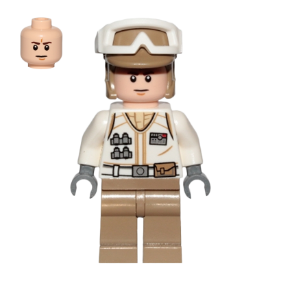 Фигурка Lego Повстанец Hoth Trooper White Uniform Star Wars sw1015 1 Б/У - Retromagaz