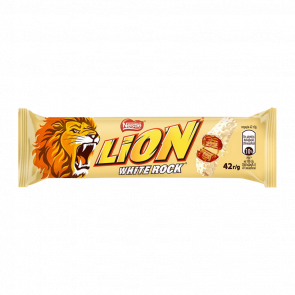 Батончик Nestle Lion White Rock 42g